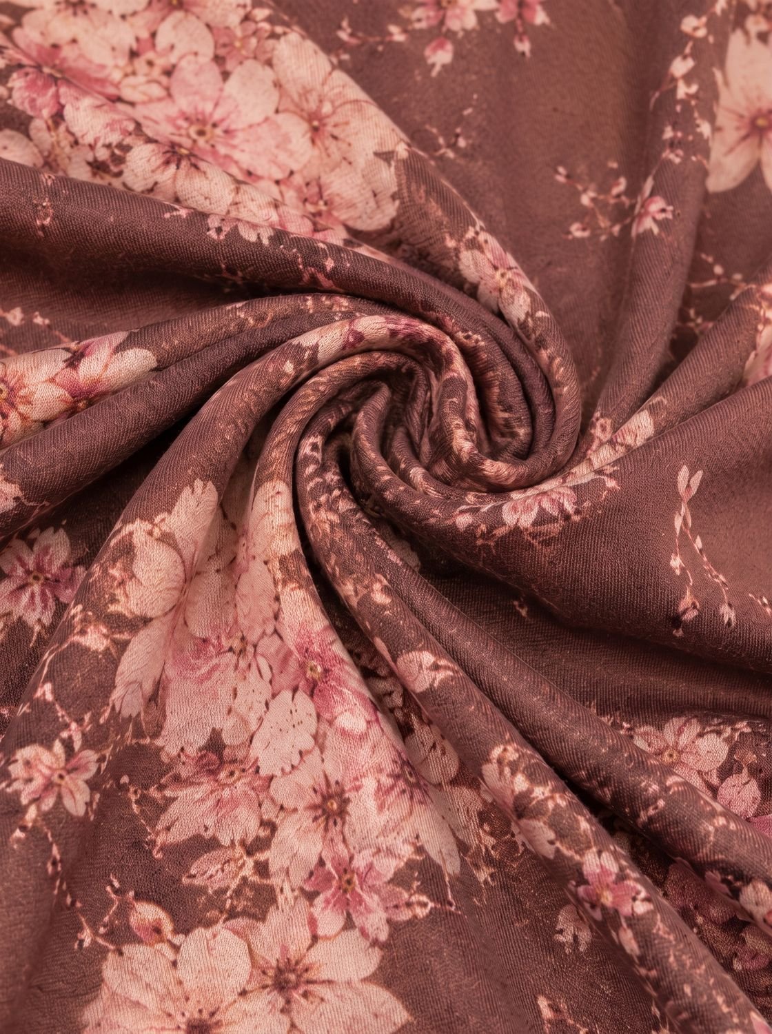 Dames boho midi-jurk met bloemenprint, rimpeleffect, sweetheart-halslijn en zijsplit