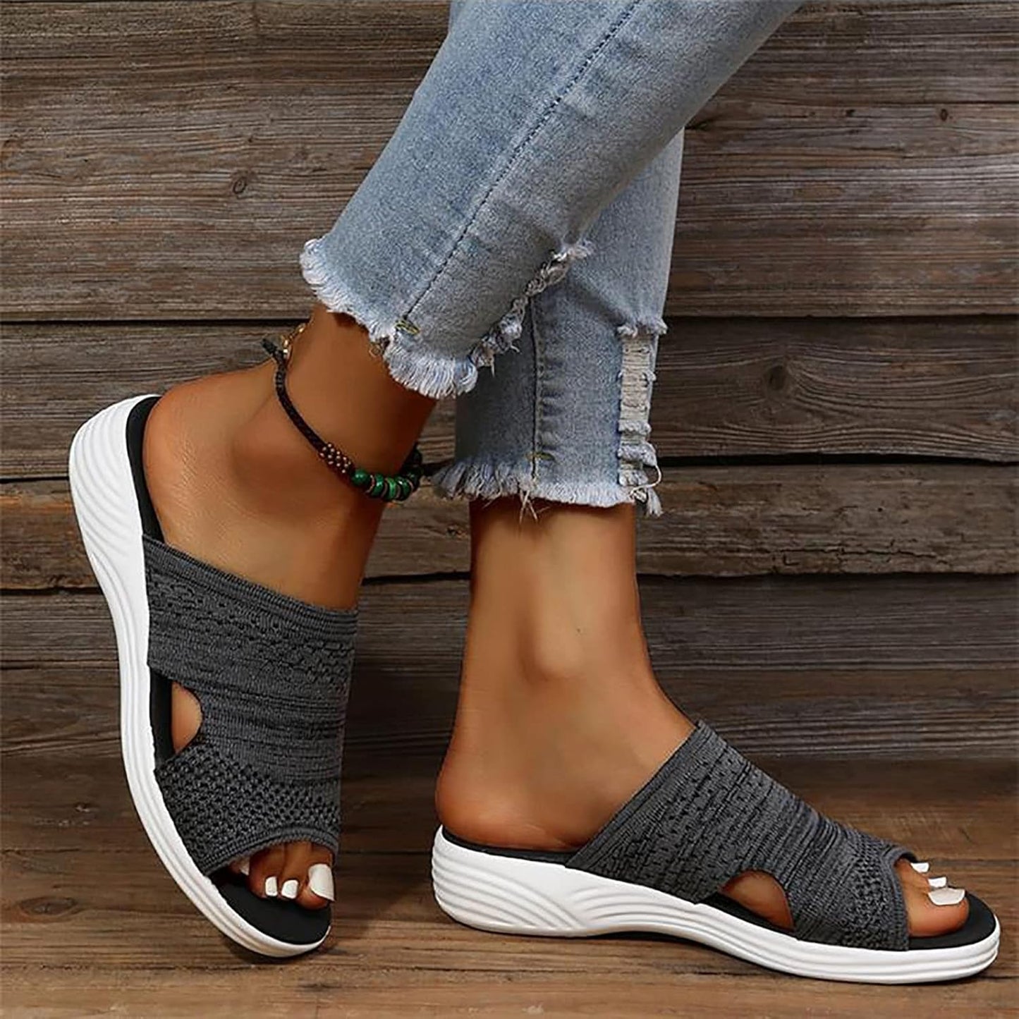 Dames Slippers met Schokabsorberende Zool