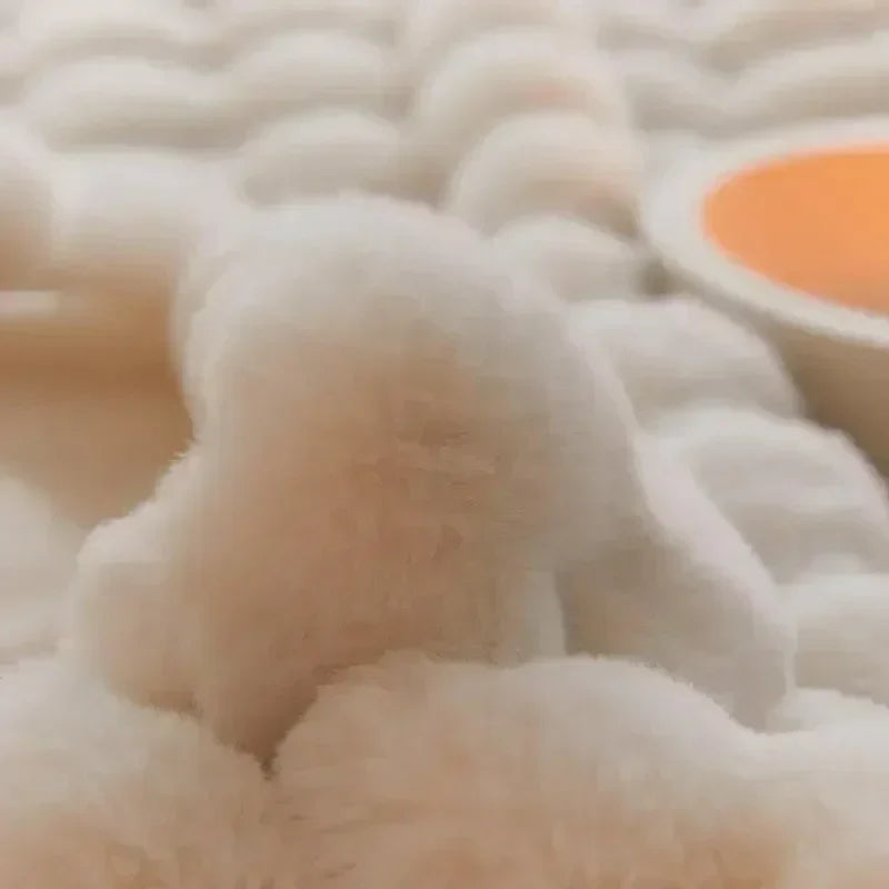 Draagbare Fluffy Deken van Faux Bont - VeluLuxe
