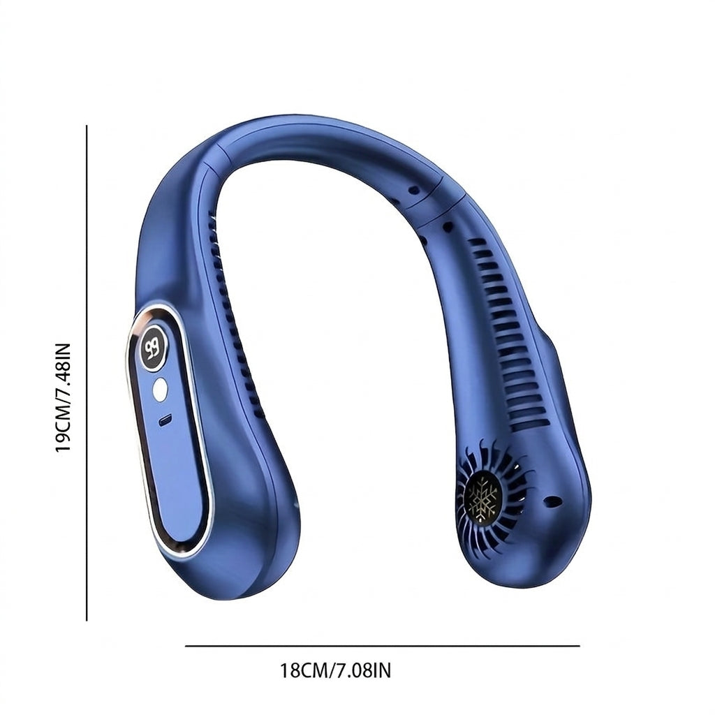 Draagbare USB Halsventilator met 360°