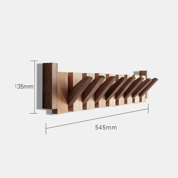 Elegante Houten Piano Stijl Kapstok voor Stijlvolle Entree