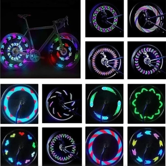 Emeja | 3D Fiets Spaken LED Lichten