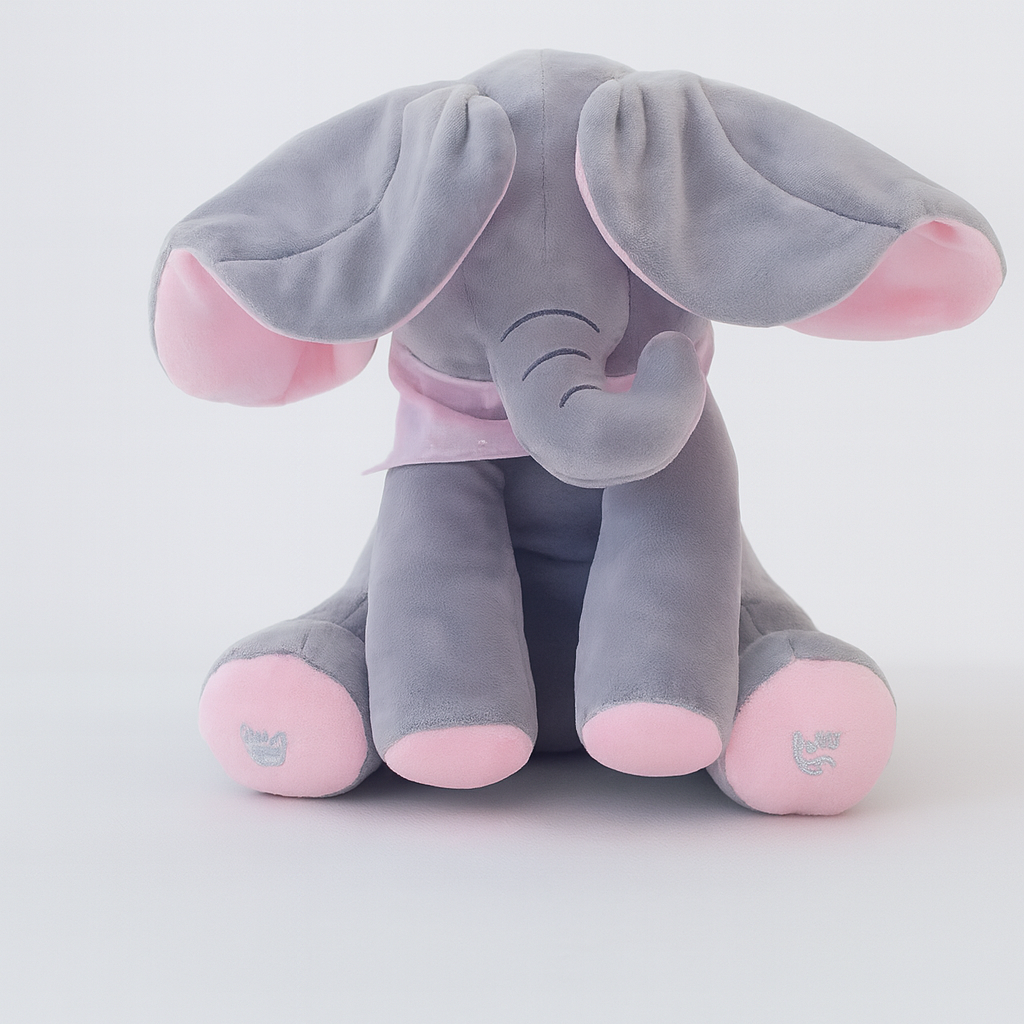 Emeja | Baby Olifant Pluche Speelgoed met Flapperoren