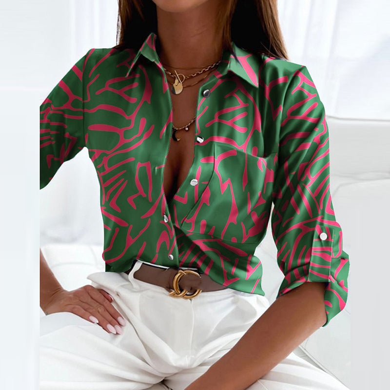 Emeja Blouse met Reverskraag