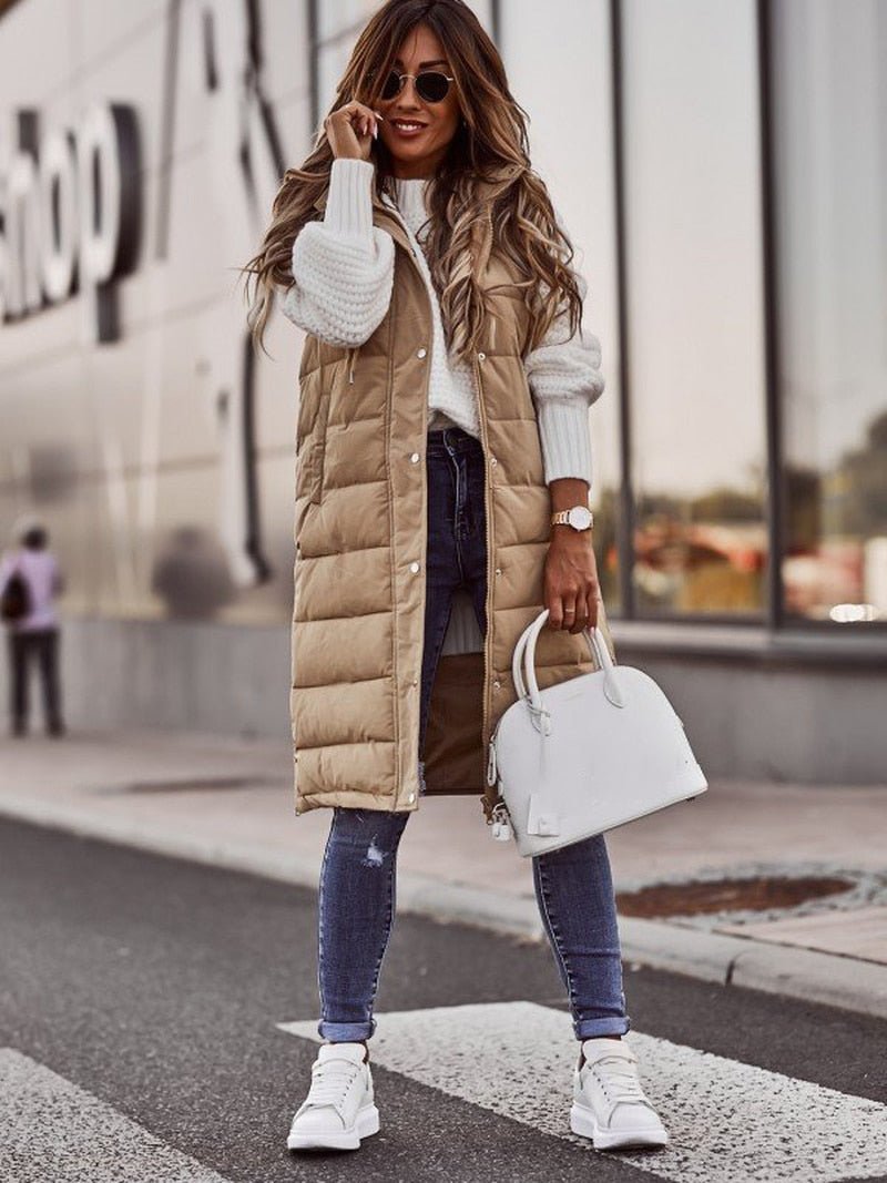 Emeja | Dames Lange Bodywarmer Vest