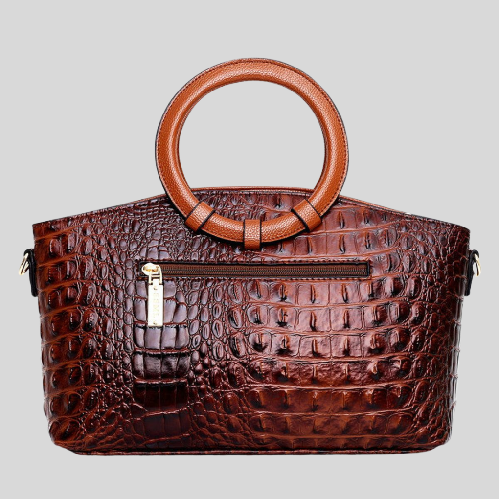 Emeja | Dames Schoudertas met Krokodillenembossing
