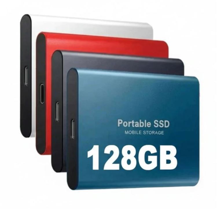 Emeja | DataSprint Externe SSD 128GB – Snelle USB-C opslag tot 1050 MB/s