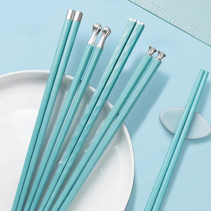 Emeja | DineLux – Luxe Chopstick Set met Verfijnde Ontwerpen (5 Pairs)