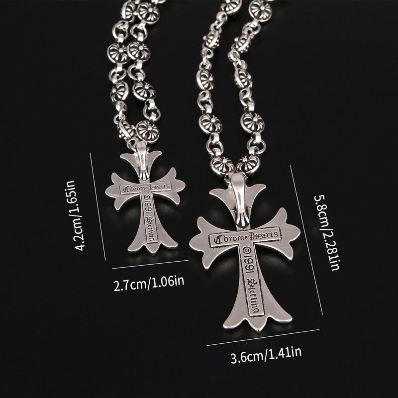 Emeja | Gotische Kruis Hanger Ketting