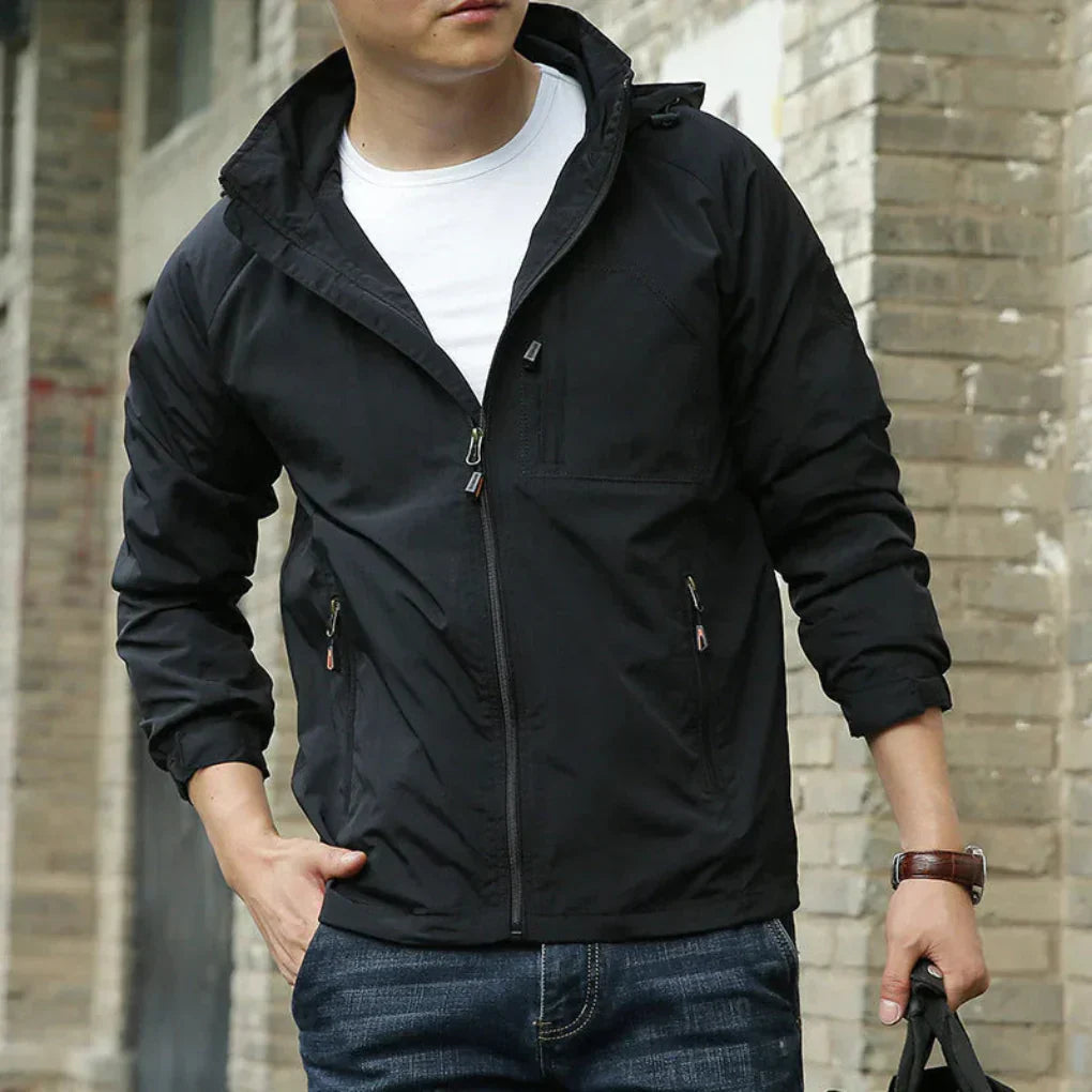 Emeja | Heren Lichtgewicht Zip-Up Jas