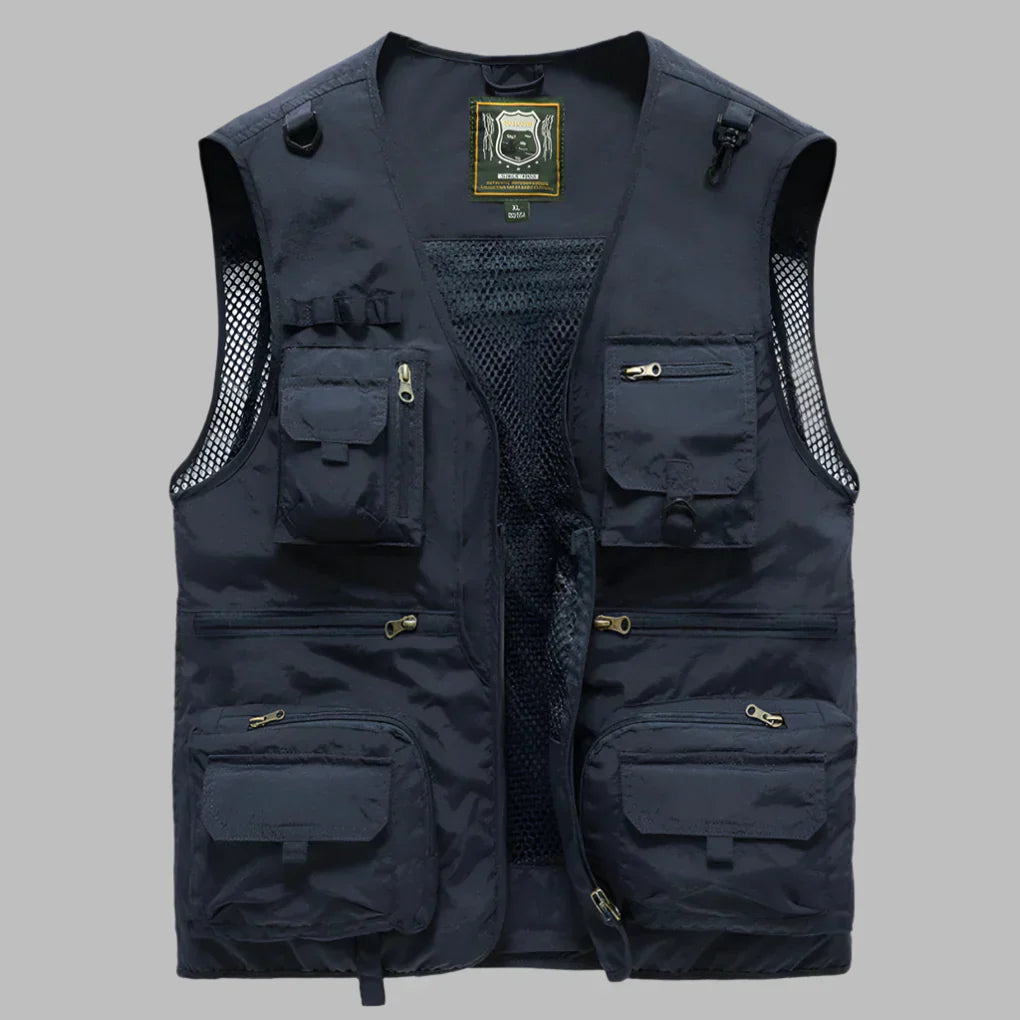Emeja | Heren Multi-Pocket Outdoor Vest