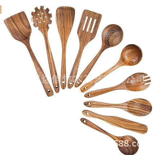 Emeja | Keuken Set Gemaakt van Natuurlijk Teakhout