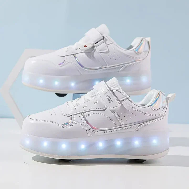 Emeja | Kinderrolschoenen met LED-lampen