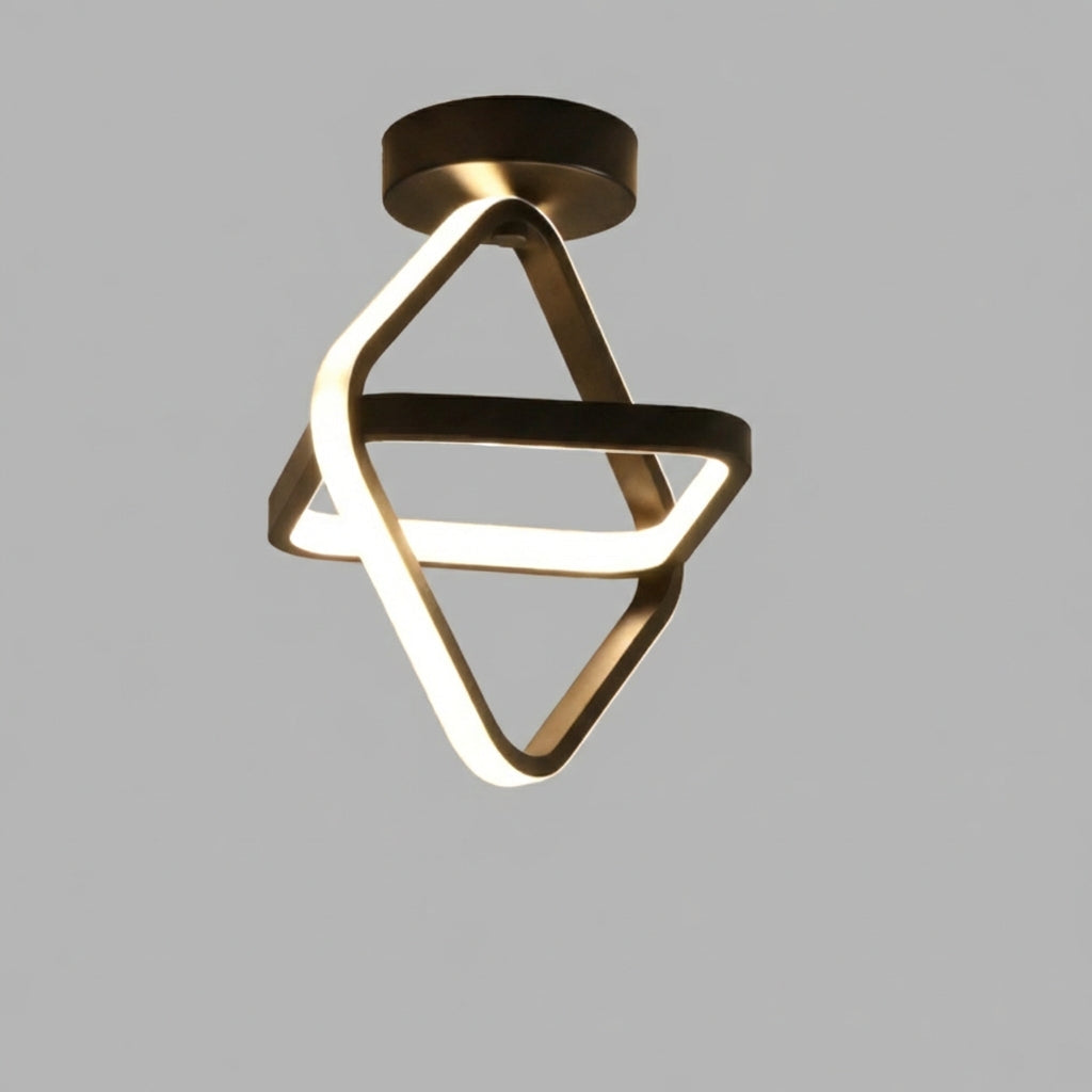 Emeja | LED Plafondlamp met Dubbele Ring Ontwerp