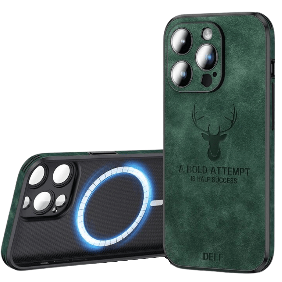 Emeja | LUXIGUARD LEREN – Luxe iPhone Hoes met Schokbescherming