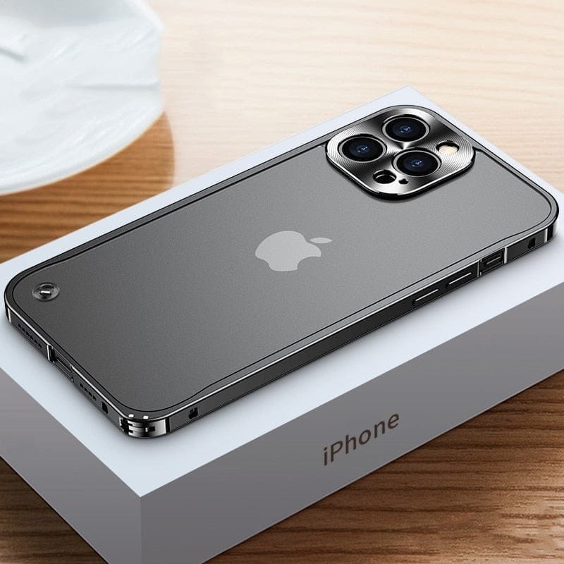 Emeja | Metalen Hoes iPhone - Aluminium