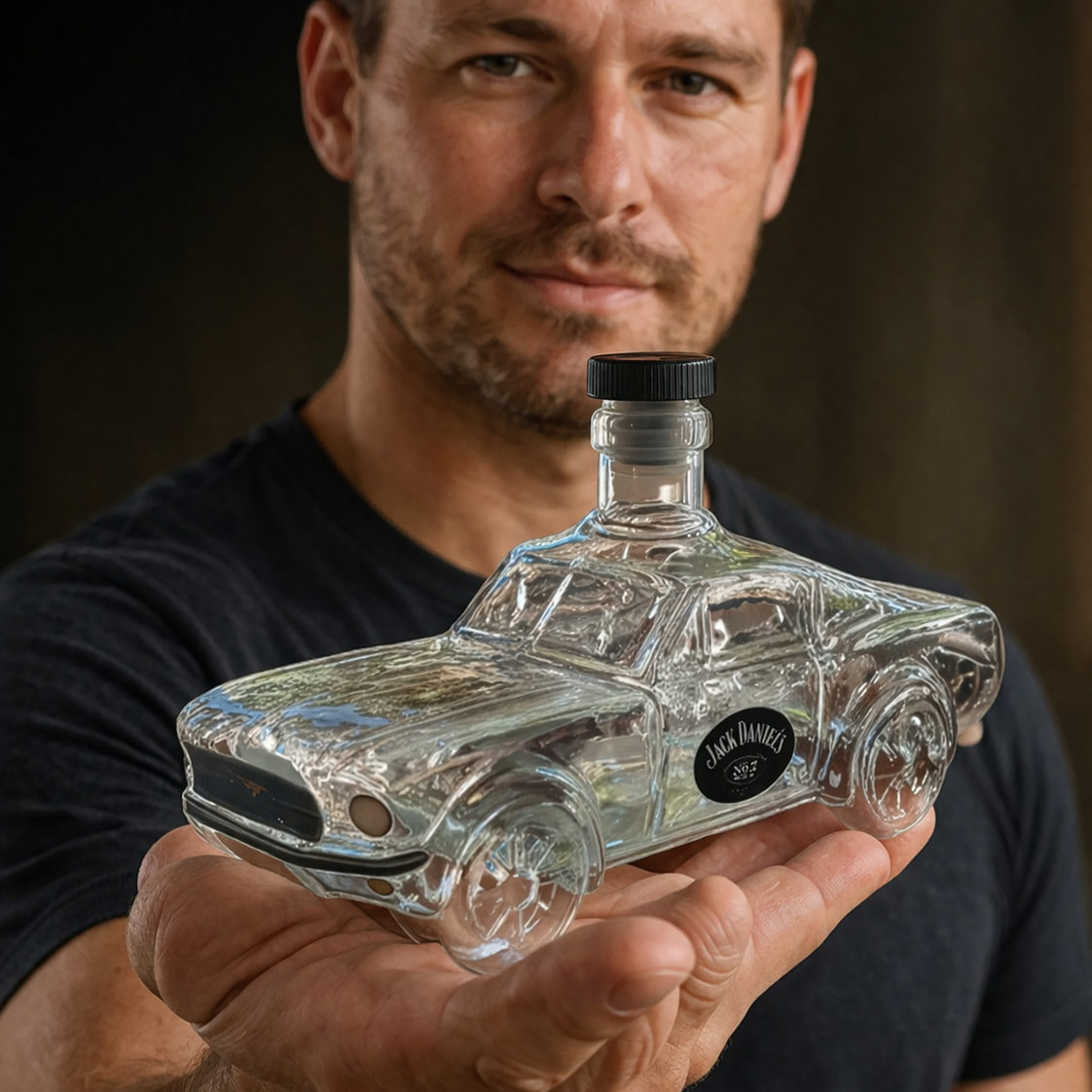 Emeja | Mustang Whiskey Decanteerder | Mustang Ontwerp | Handgemaakt Glas