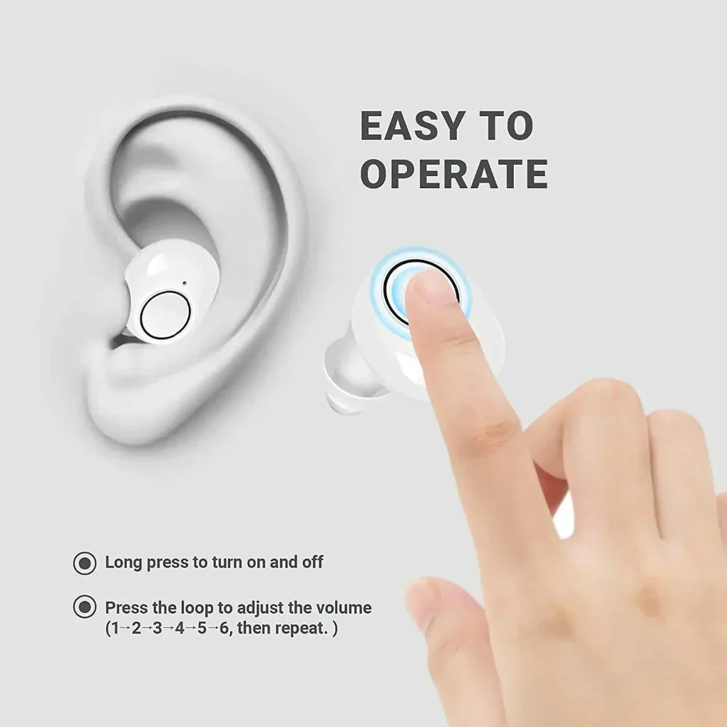 Emeja | Oplaadbare In-Ear Gehoorapparaten met Touchbediening