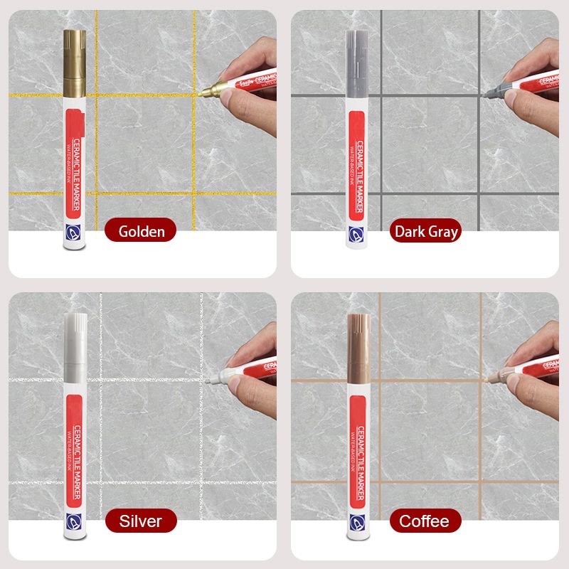 Emeja | Professionele Voegenpen voor Keramische Tegels | Anti-Schimmel Formule | Waterdicht & Kleurecht | Watergedragen Inkt | Inclusief Sealing Effect