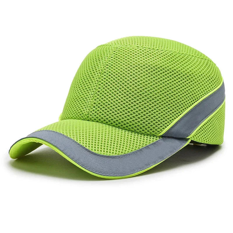 Emeja | Rode Veiligheidsbumpcap - Helm met harde ABS binnenkern voor hoofd bescherming thuis, op het werk en in de fabriek
