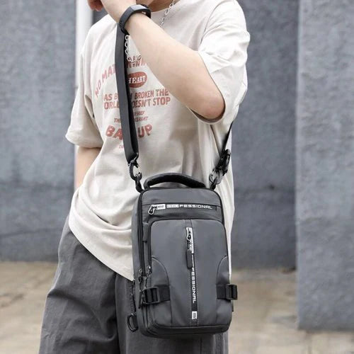 Emeja | Waterdichte Crossbody Sling Bag voor Mannen met USB-poort