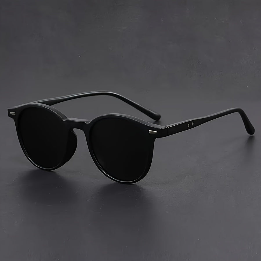 Emeja | Zonnebril voor Mannen RetroView – Ronde Schildpadbril met Lichtgewicht Frame