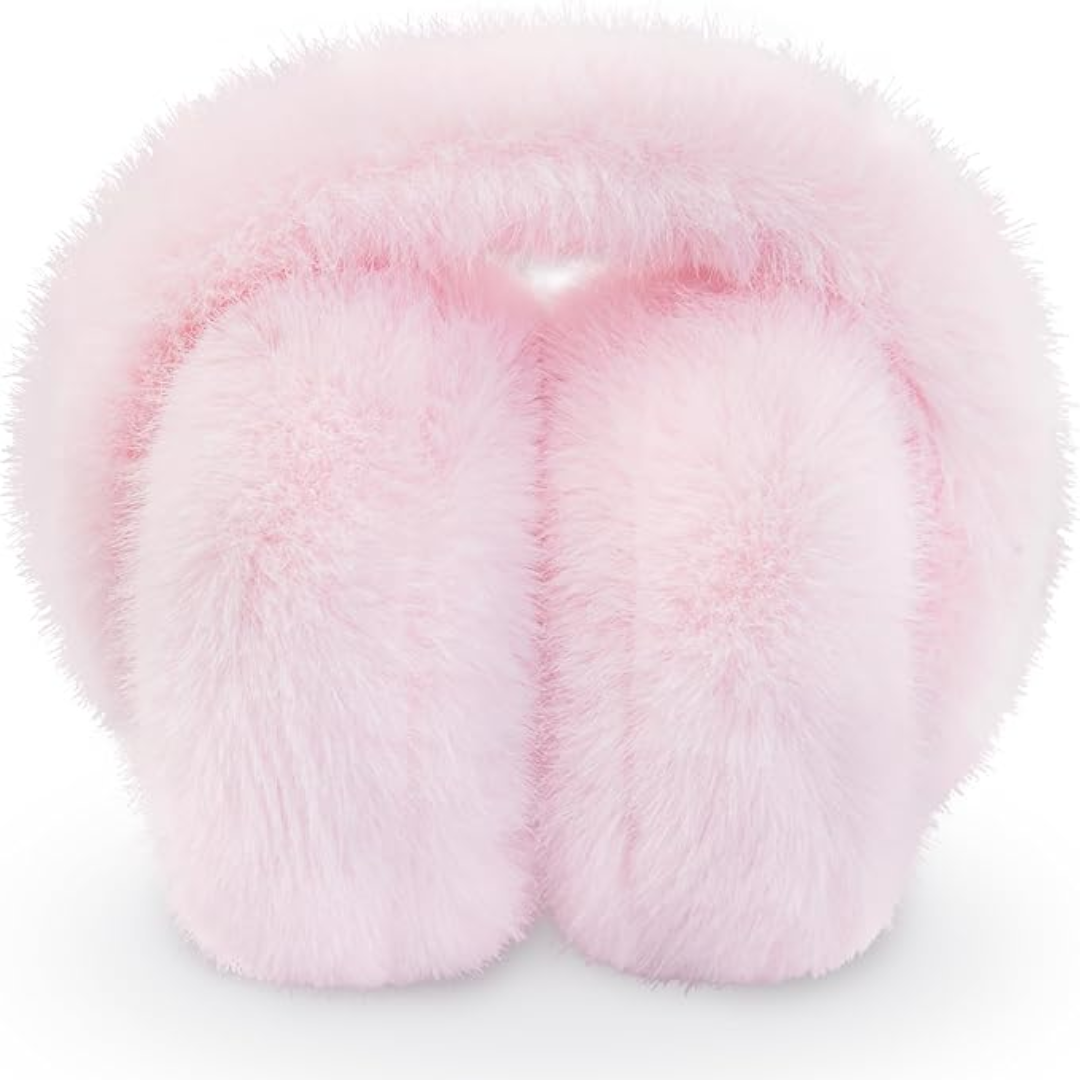 Fluffy Vouwbare Nepbont Winter Oorwarmers - FauxSnugs