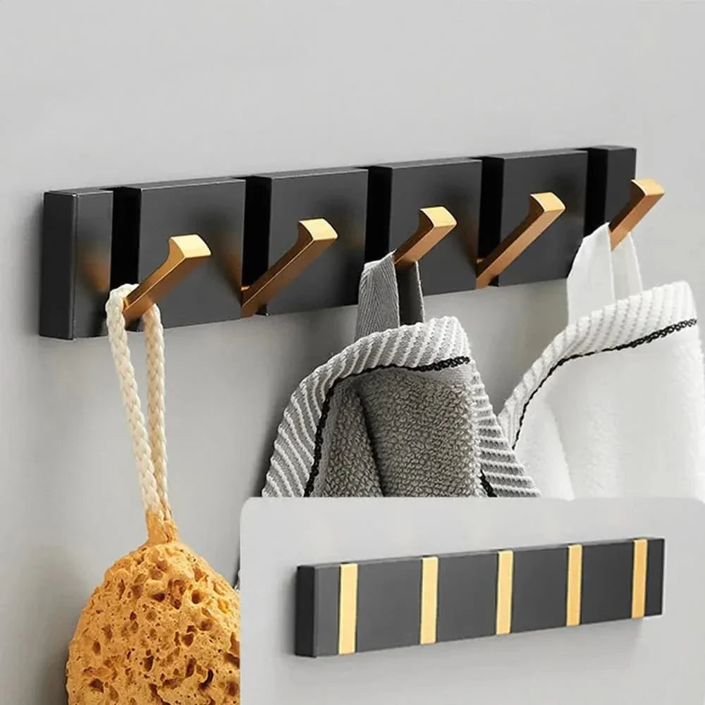 FOLDHOOK – Elegante Wandhaak met Vouwbaar Ontwerp voor Ruimtebesparende Organisatie