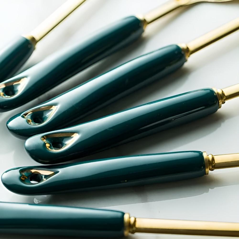 Gouden RVS Bestekset