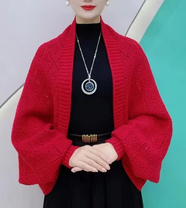 Hannah – Cardigan met Sjaalkraag