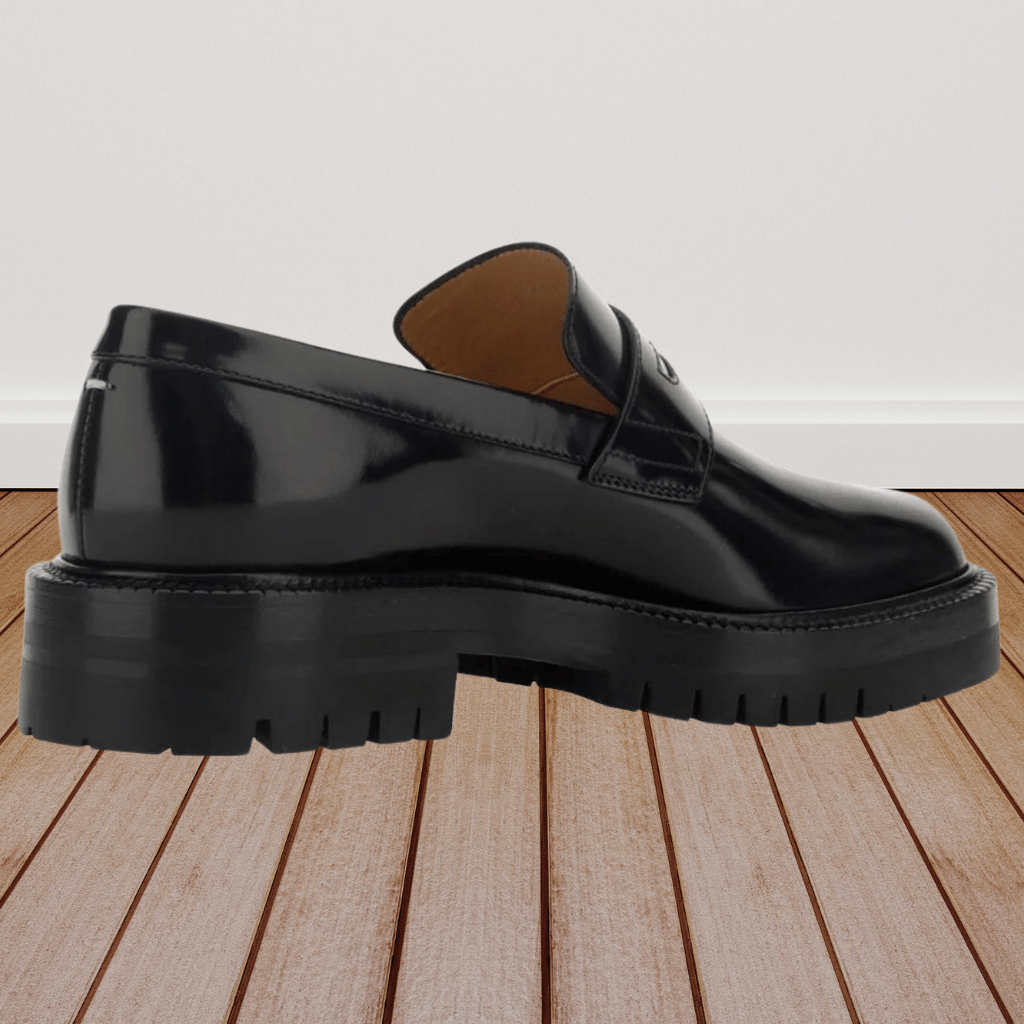 Heren Elegante Gespleten Tenen Schoenen met Dikke Zool