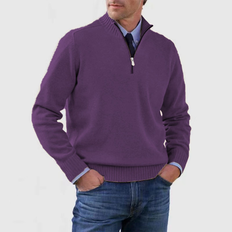 Heren Half-Zip Trui