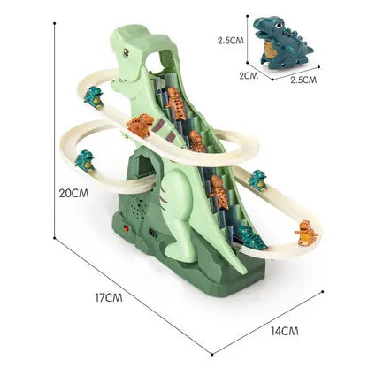 JurassicTrack™ – Creatief Dino Racecircuit met Leerplezier