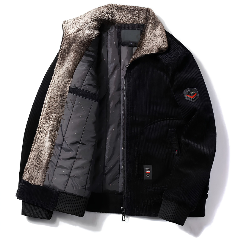 Klassieke Winter Corduroy Jas voor Mannen - Image 3