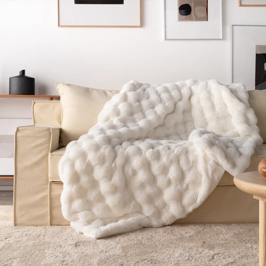 Konijnen Faux-Fur Deken