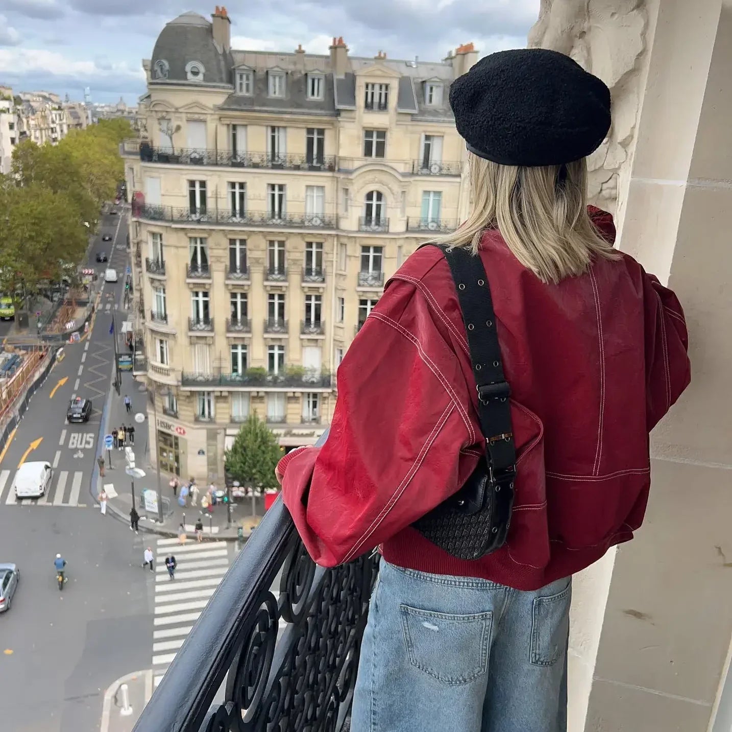 Liva | Oversized Vegan Leren Jas voor de Herfst