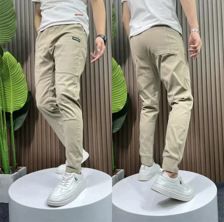 Milo - Slim Fit Cargo Broeken met Zakken