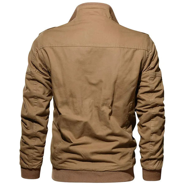 Moderne Lange Mouwen Aviator Jas