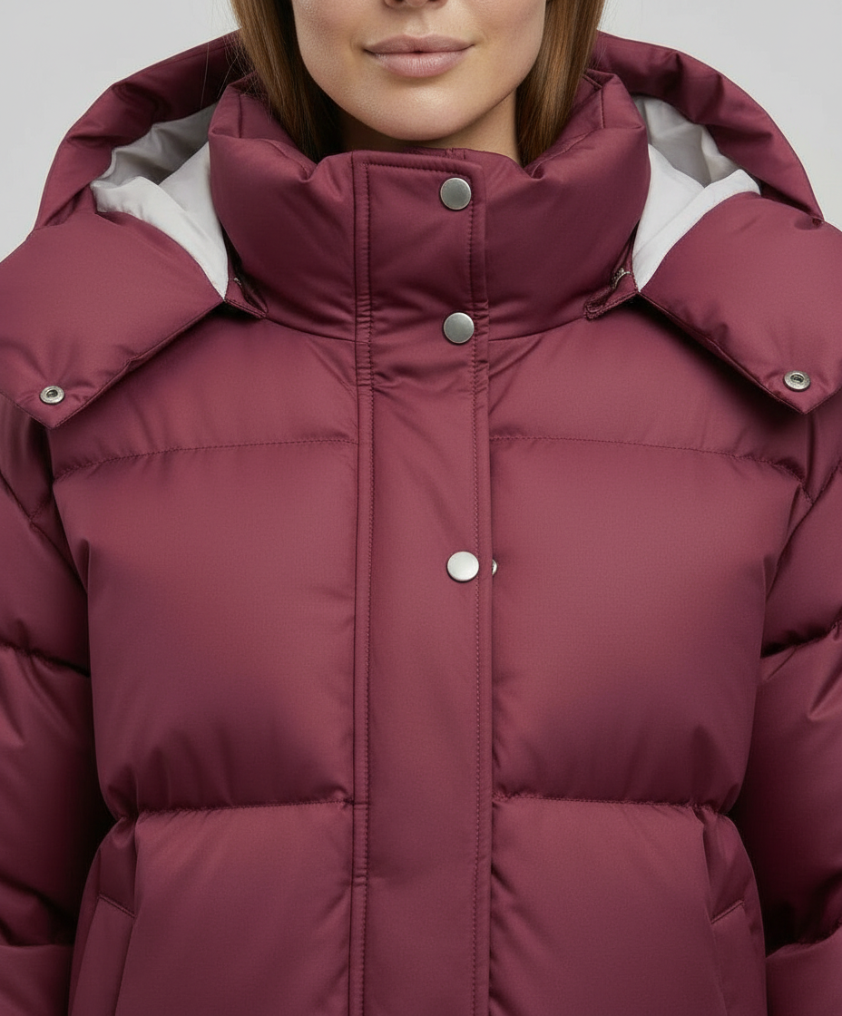 Moderne pufferjas voor dames