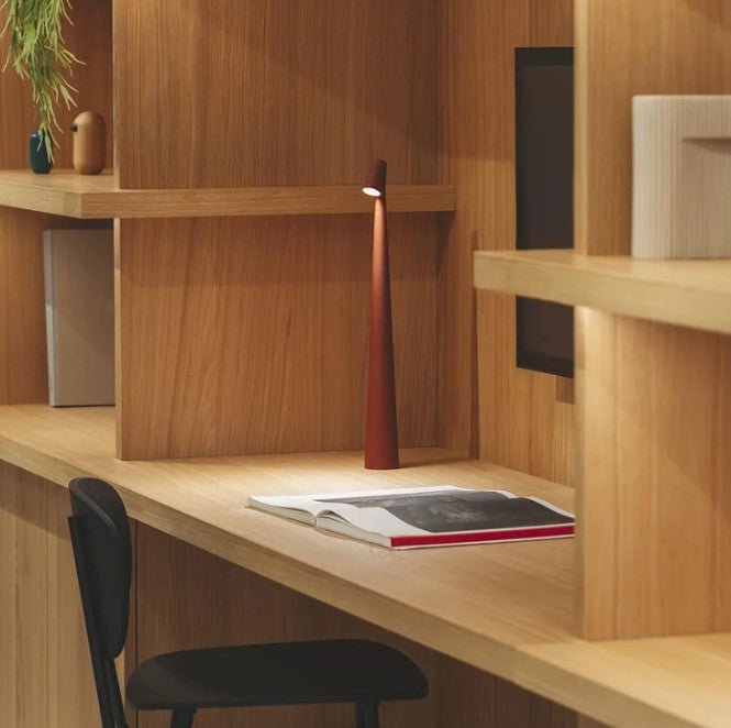Noordse Minimalistische Ontwerp Sfeerlamp | Draadloos | LED | Leeslamp | Dinerlamp