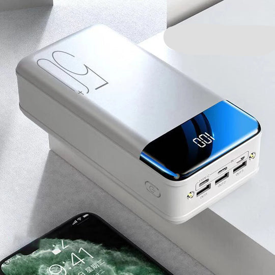 Powerbank 100.000 mAh | Ultra-snel opladen | Voor laptop, tablet & smartphone | Compact & extreem krachtig