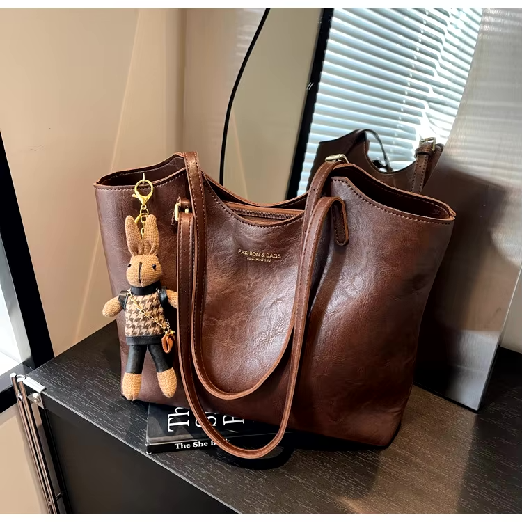 Ruime Dames Tote Bag met Dubbele Handvatten