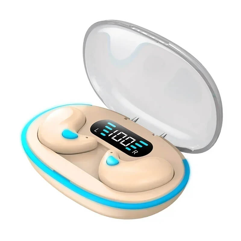 SoundBeats - Minimal Ultra Dunne Draadloze HiFi Oordopjes voor Slaap & Comfort