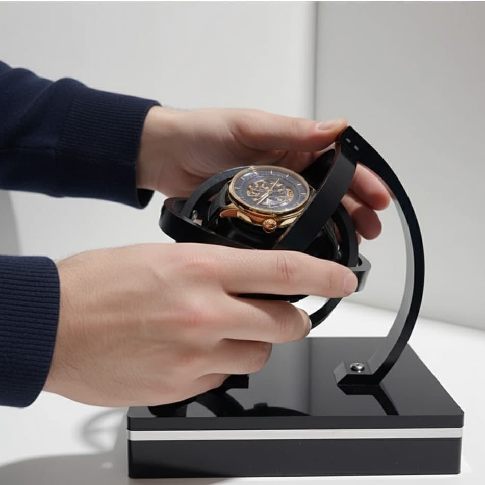 TIMEKEEPER – Horion Automatische Horloge Winder met Stille Werking