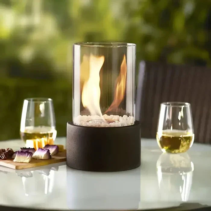 Trendy & Draagbare Tafel Vuur Lantaarn - GlowLuxe