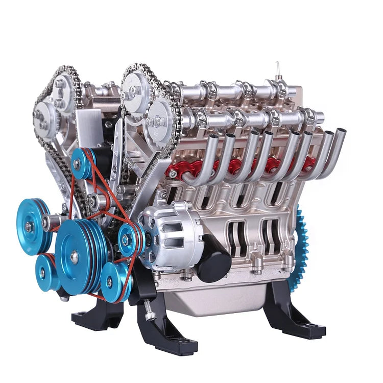 V8 Legacy Engine Decor | Een Tijdloze Eerbetoon aan de Legendarische V8 Motor in een Elegante Decoratieve Vorm.