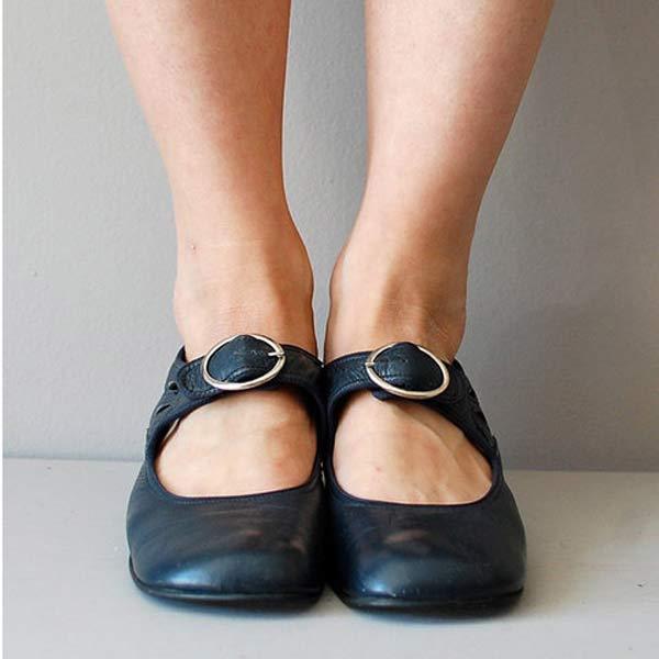 Vintage Ronde Neu Orthopedische Schoenen voor de Herfst - Opal