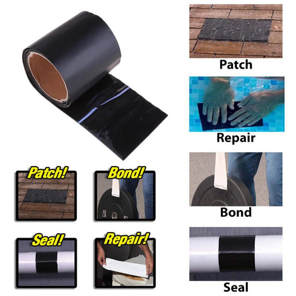 Waterdichte Reparatietape | Sterke Plakband voor Scheuren, Afsluiting & Buiten gebruik