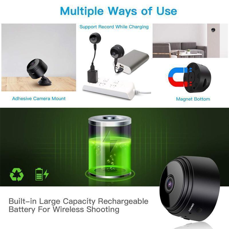 1080p Magnetische WiFi Mini Camera - RV Trailer Achteruitrijcamera