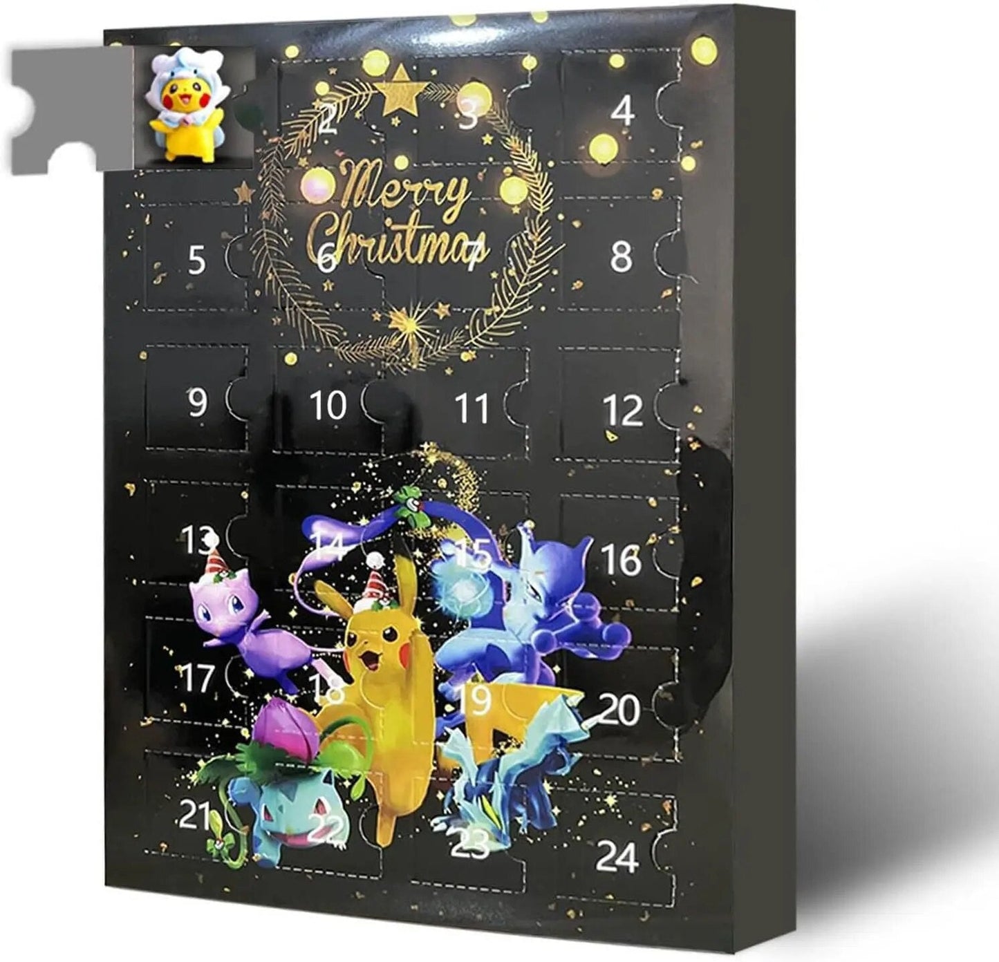24 Pokémon Figuren & Countdown